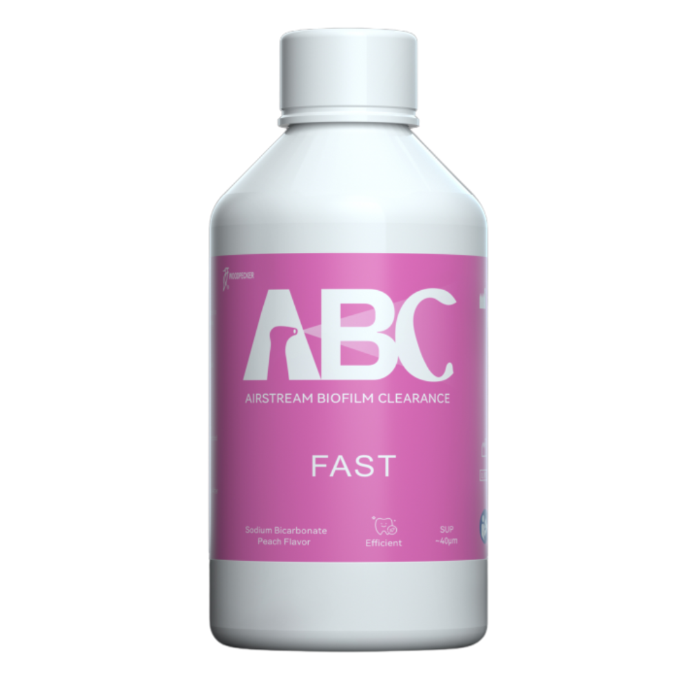 Prophylaxepulver FAST S1 | Peach flavor | Sodium Bicarbonate 65µm, 40µm | 1 x 300g