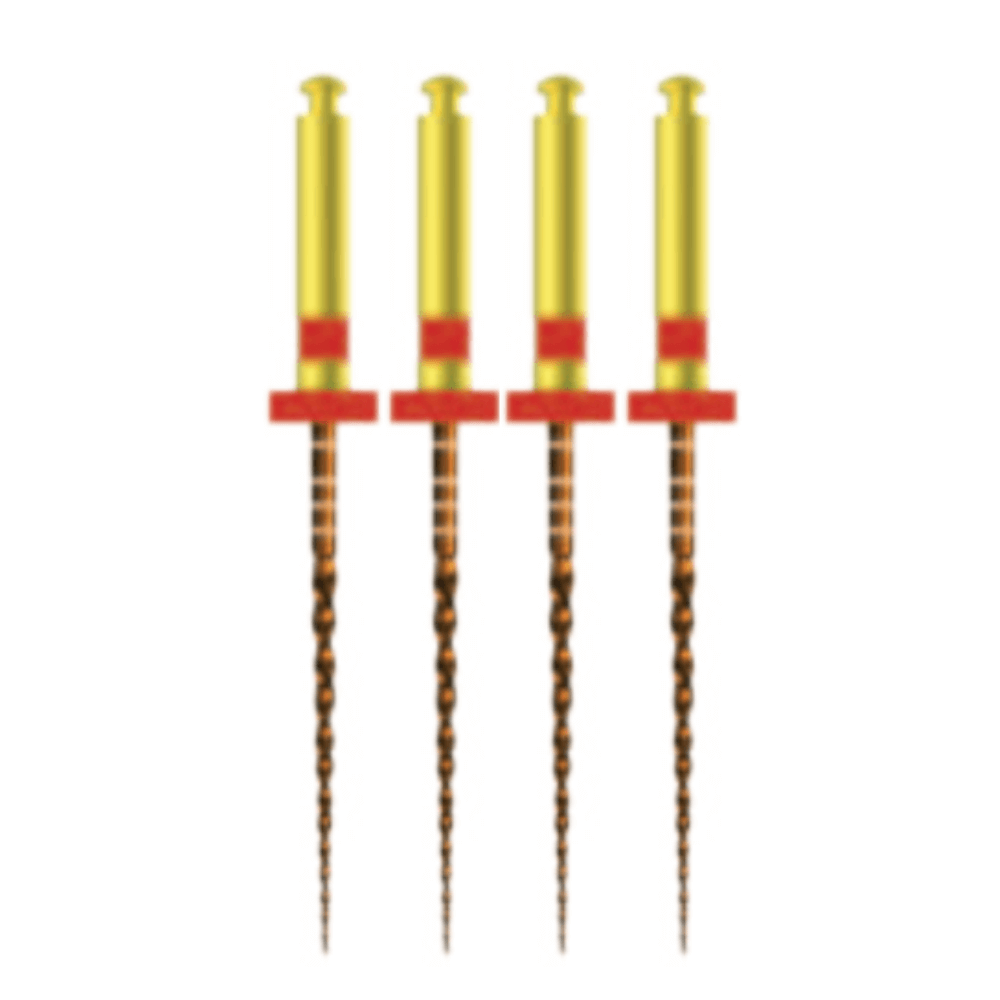 Wurzelkanalinstrumente Files Gold E8 | 4er Pack