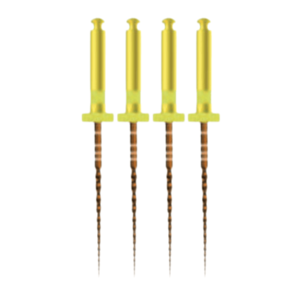 Wurzelkanalinstrumente Files Gold E8 | 4er Pack