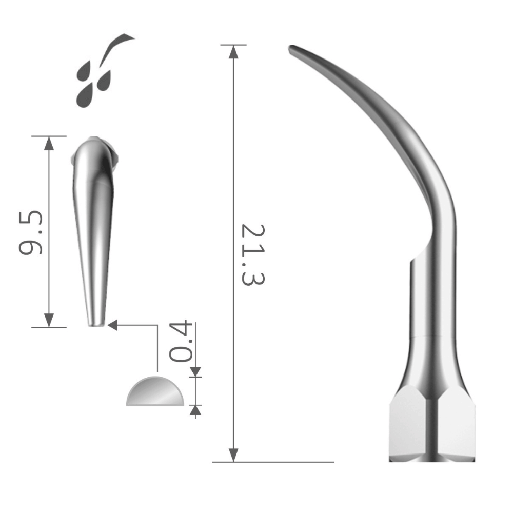 Ultraschallspitze universal Scaling supragingivale Zahnsteinentfernung Konkremente XP-G1 GS1 GN1 GD1 GM1 2