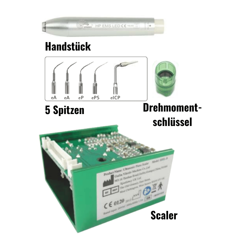 Built-In Einheit mit EMS* oder Satelec* Gewinde_XP-SHEL-B-EMS oder Satelec