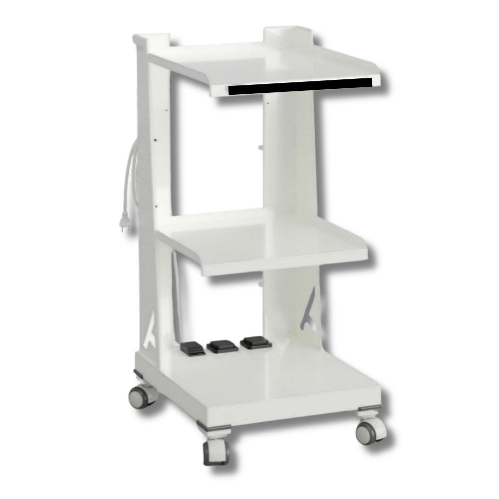 Dental Cart für Intraoral Scanner mit 3 Steckdosen