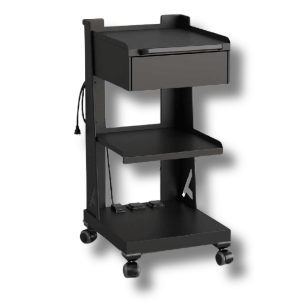 Dental Cart für Intraoral Scanner mit 3 Steckdosen