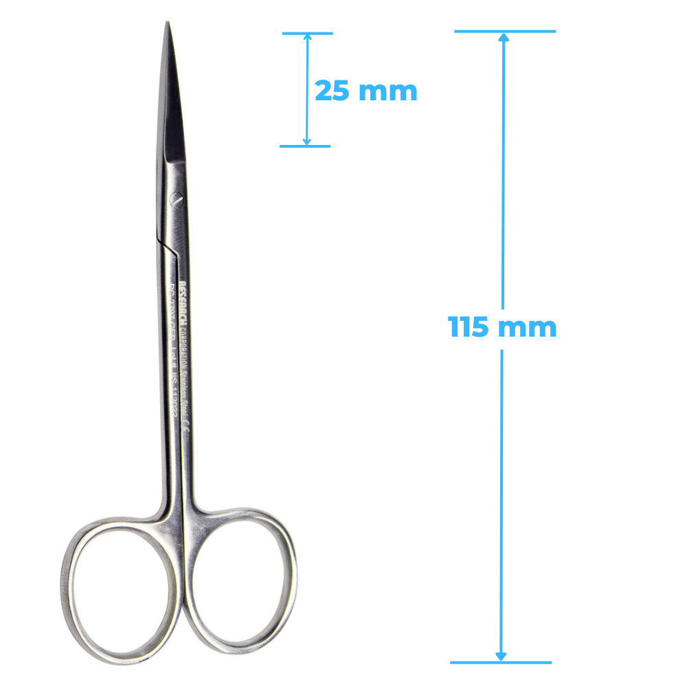 Zahnfleischschere Nahtschere Iris-RC-2796S-1