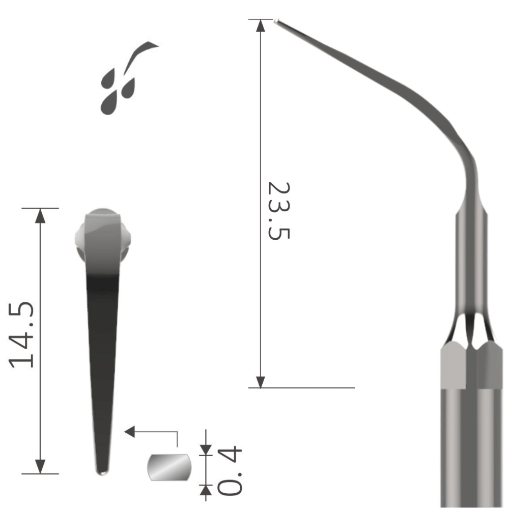 Schallspitze Perio massiver Zahnstein subgingivalem & supragingival xp-k202 2