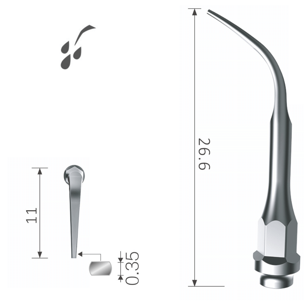 Ultraschallspitzen Perio interdental supragingival  Kavo* PIEZOlux* &amp; SONOsoft*