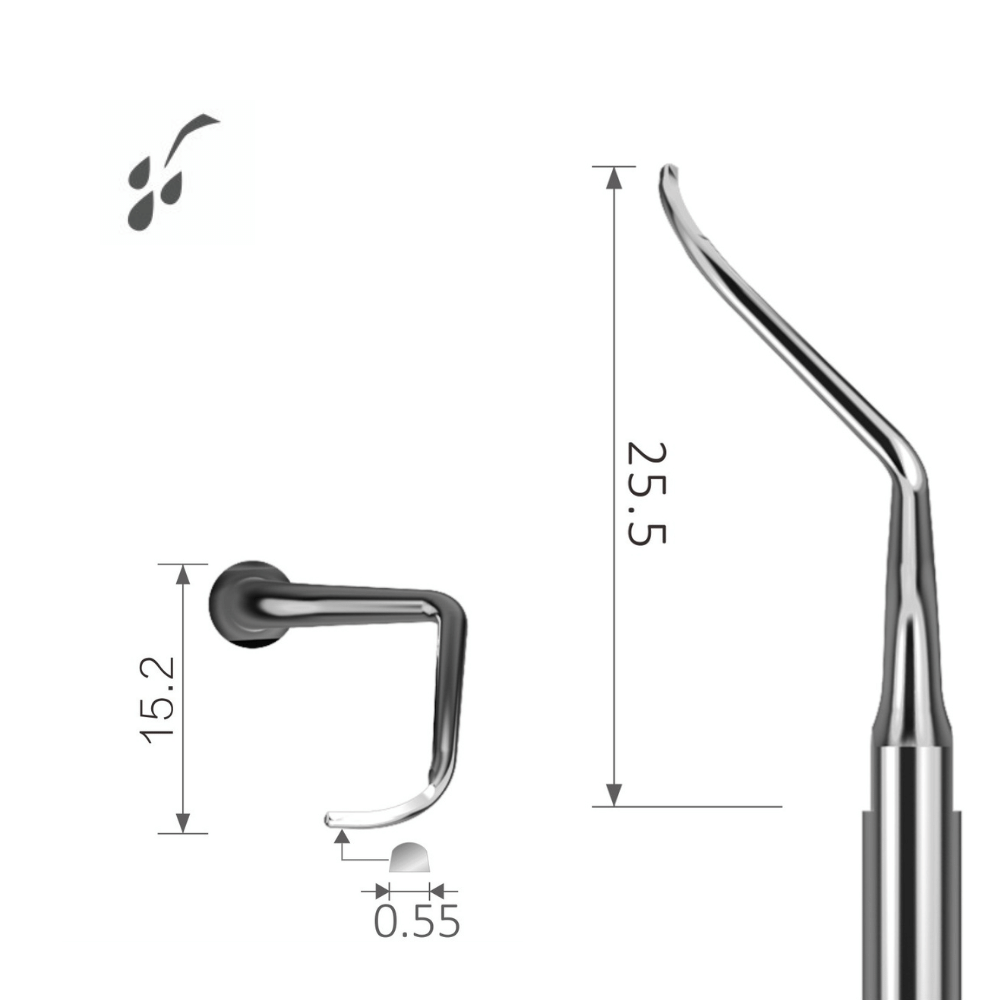 Ultraschallspitzen Perio links Satalec* sH4L_2