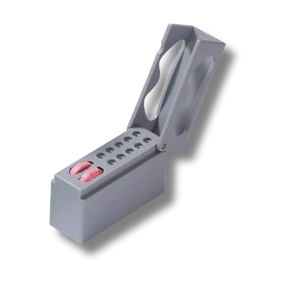 Endofeilen Aufbewahrungsbox mit Zähler