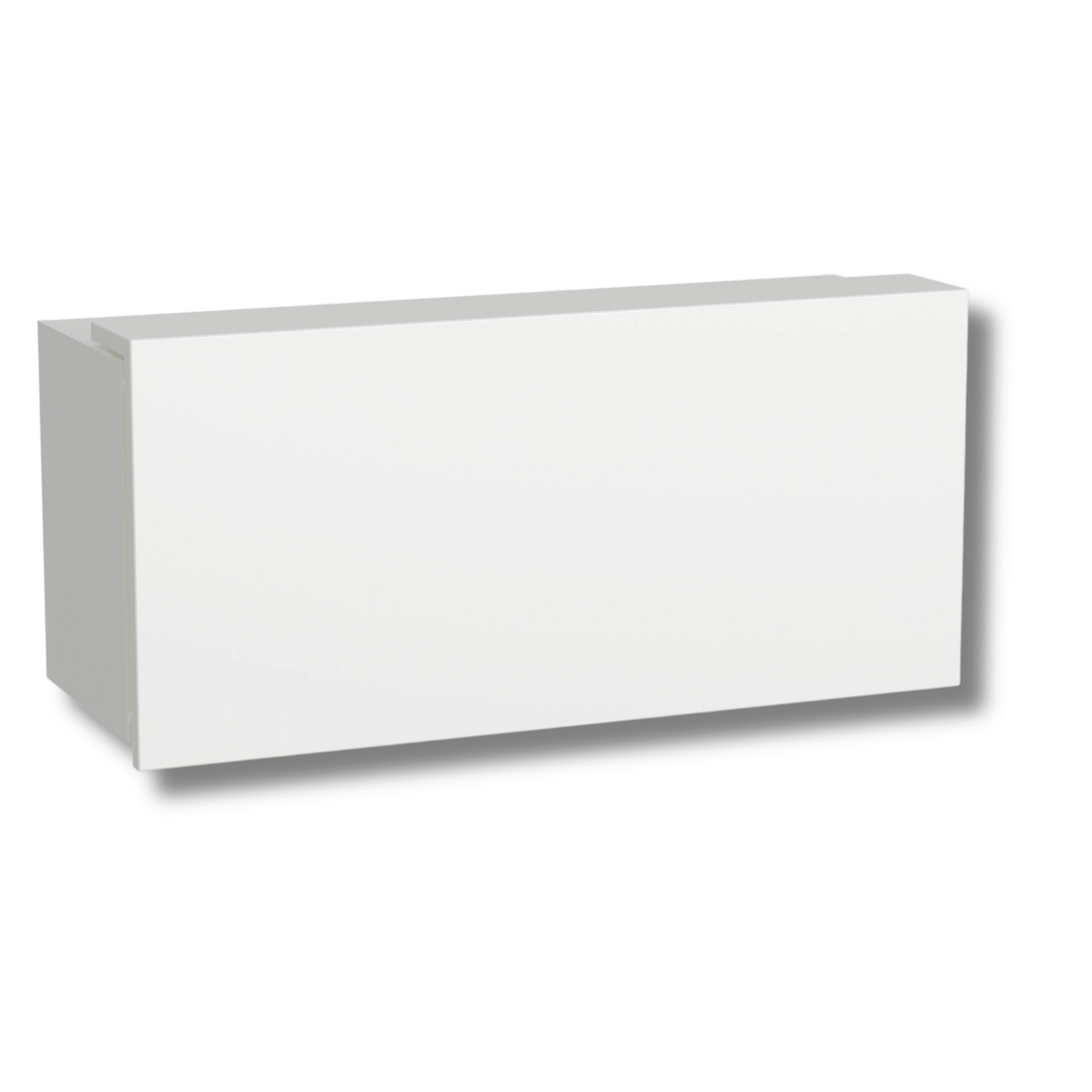 Hygieneschrank 75cm | Metall | weiß mit 2 Spendern