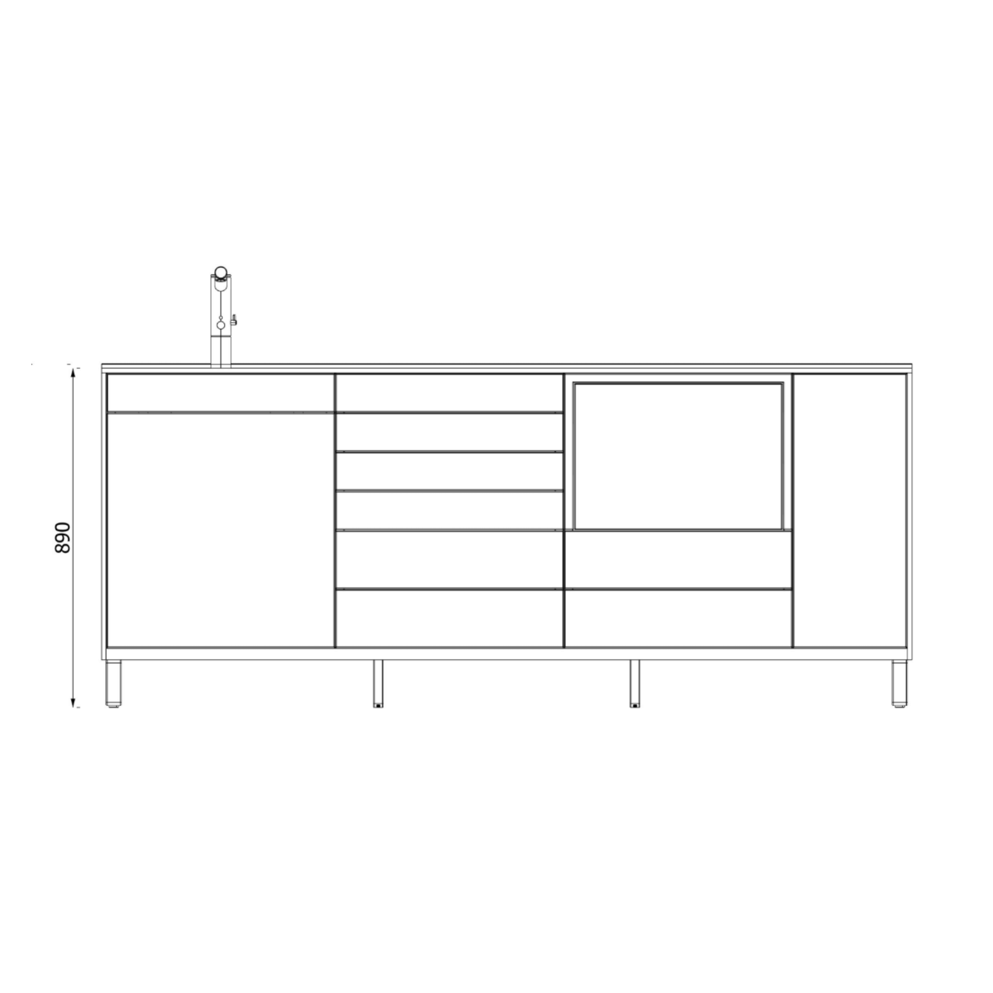DECUS Schrankmöbel Module