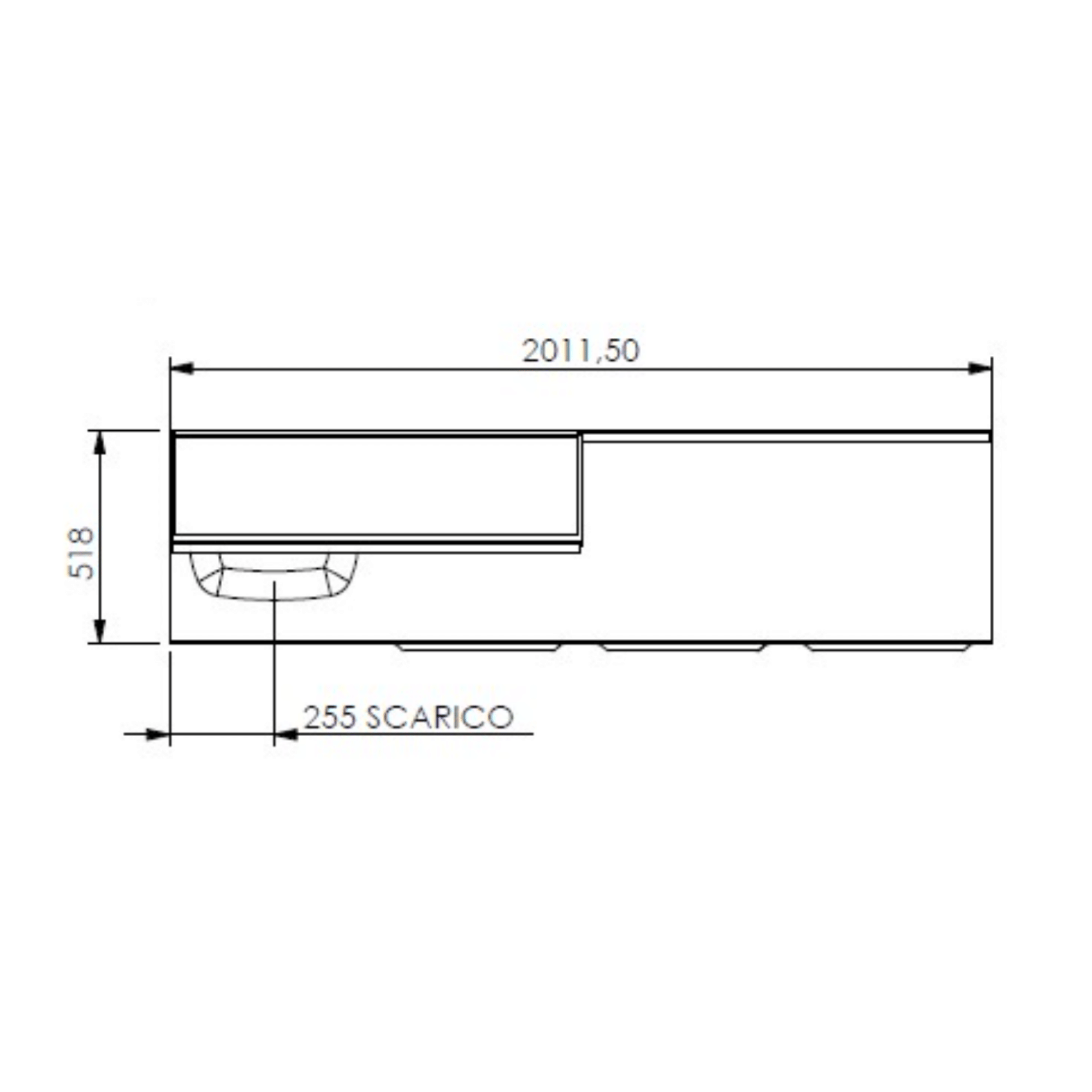 Schrankzeile INEUS mit 4 Elementen & Hygieneschrank