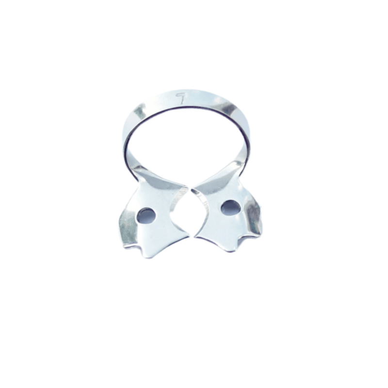 Kofferdam Klammer Figur 7 | silber