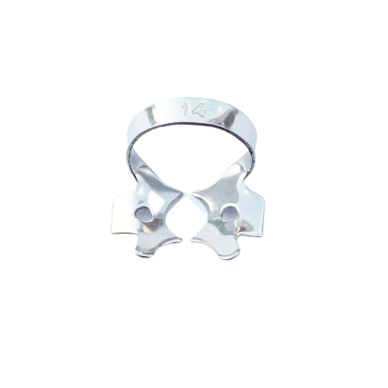 Kofferdam Klammer Figur 14 | silber