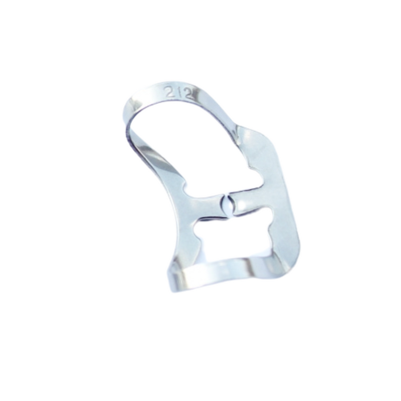 Kofferdam Klammer Figur 212 | silber