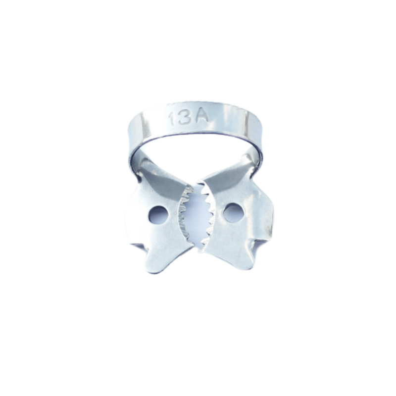 Kofferdam Klammer Figur 13A | silber