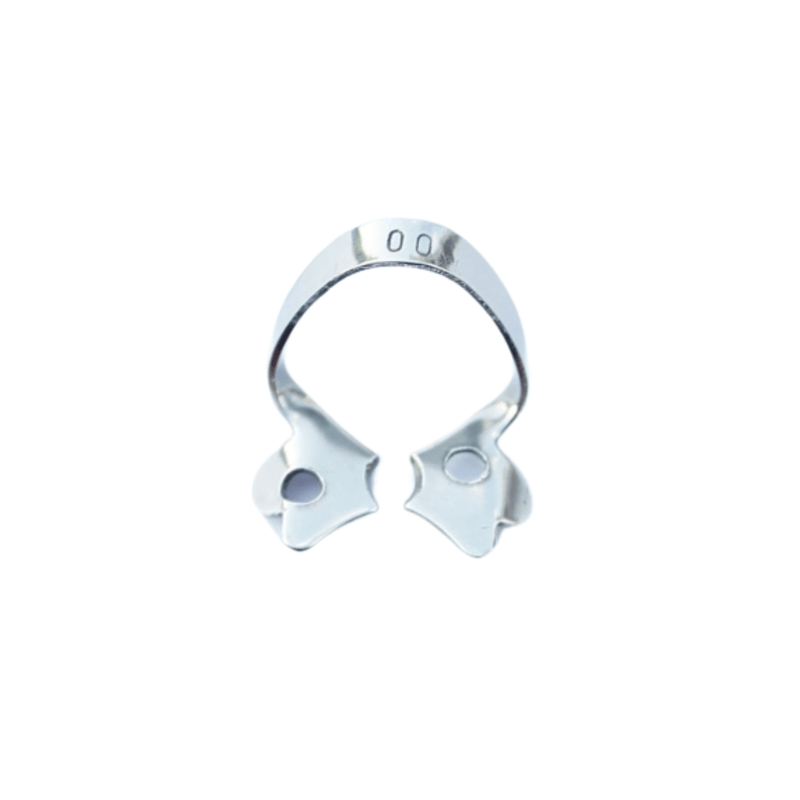 Kofferdam Klammer Figur 00 | silber