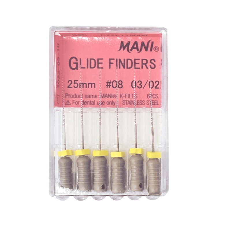 DGF2508_GLIDE FINDERS Handfeile Wurzelkanalinstrumente NiTi