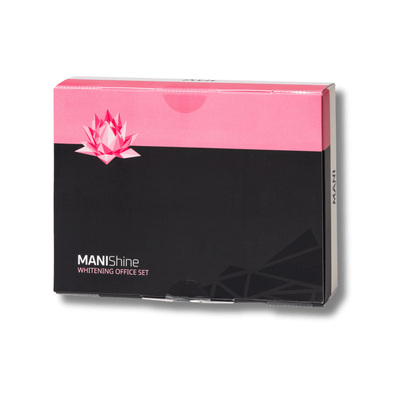 1+1 AKTION: MANIShine Whitening Office Set - Bleachingmaterial mit 35% Wasserstoffperoxid