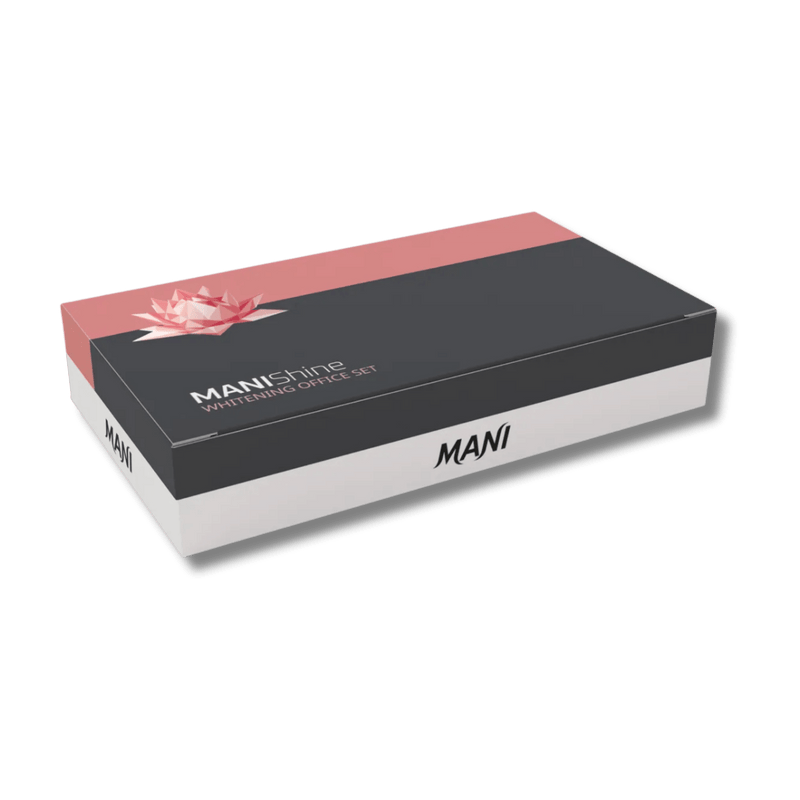 1+1 AKTION: MANIShine Whitening Office Set - Bleachingmaterial mit 35% Wasserstoffperoxid