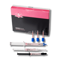 1+1 AKTION: MANIShine Whitening Office Set - Bleachingmaterial mit 35% Wasserstoffperoxid