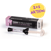 MANIFill Micro Hybrid | Lichthärtendes Microhybrid-Komposit | 4g Spritze
