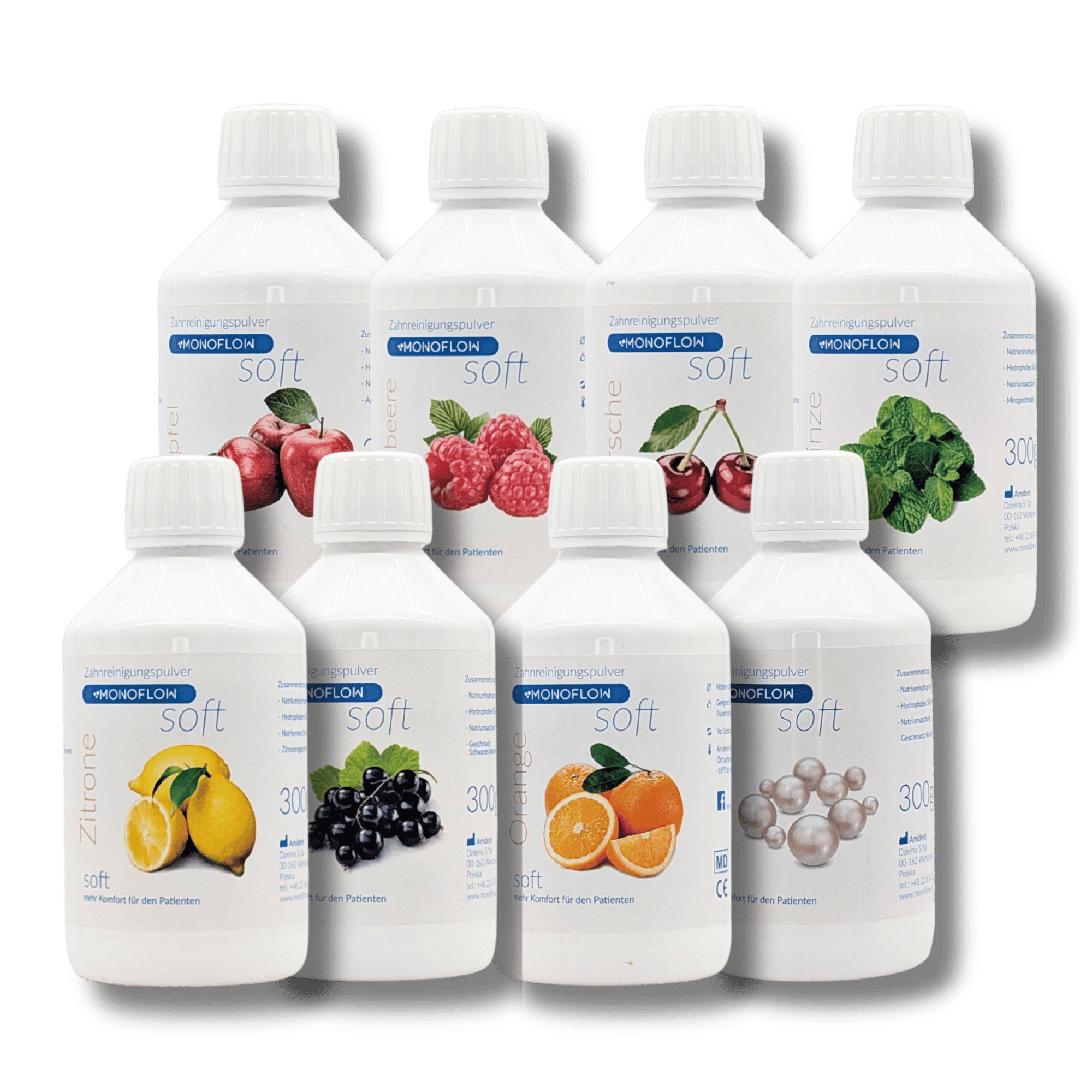 Prophylaxepulver MONOFLOW Soft | Natriumhydrogencarbonat 40µm | 1 x 300g