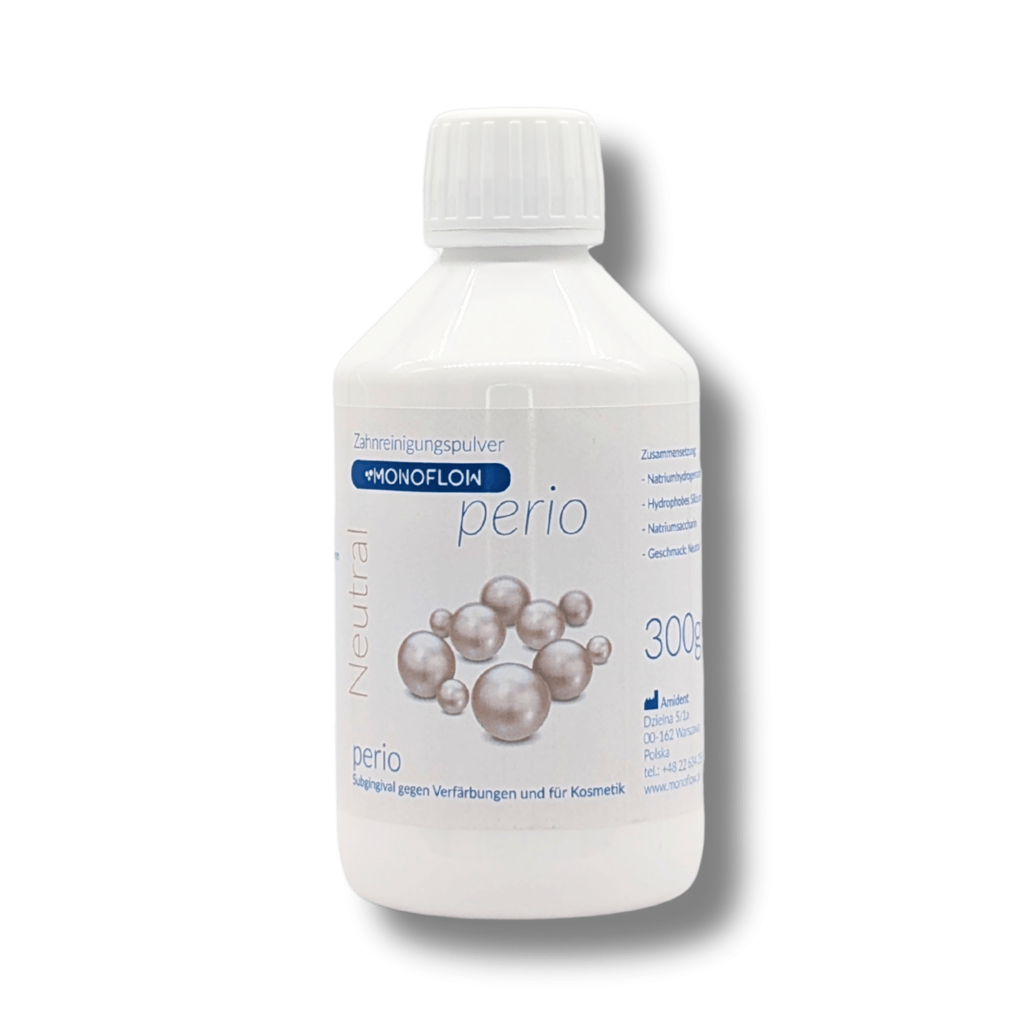 Prophylaxepulver MONOFLOW PERIO | Natriumhydrogencarbonat 20µm | 1 x 300g