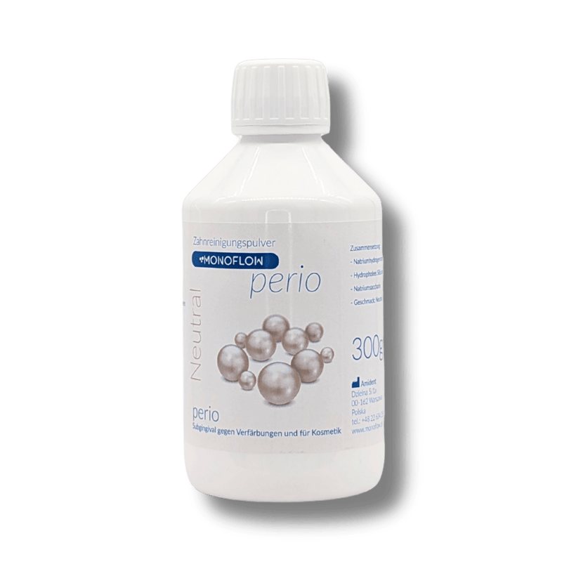 Prophylaxepulver MONOFLOW PERIO | Natriumhydrogencarbonat 20µm | 1 x 300g