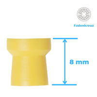 Polierkelche-Prophylaxe-Cup-Silikoncup Snap-On