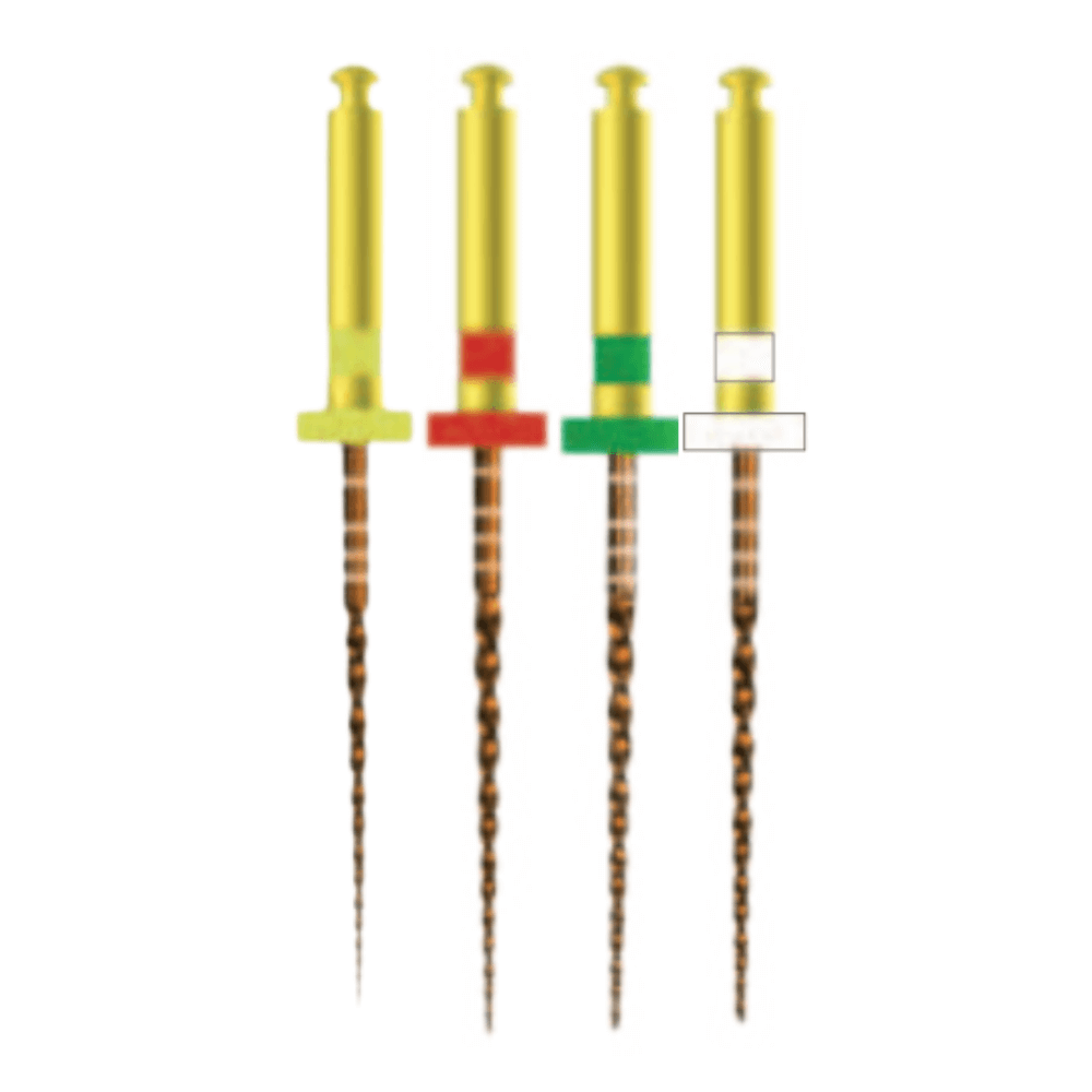 Wurzelkanalinstrumente Files Gold E8 | 4er Pack
