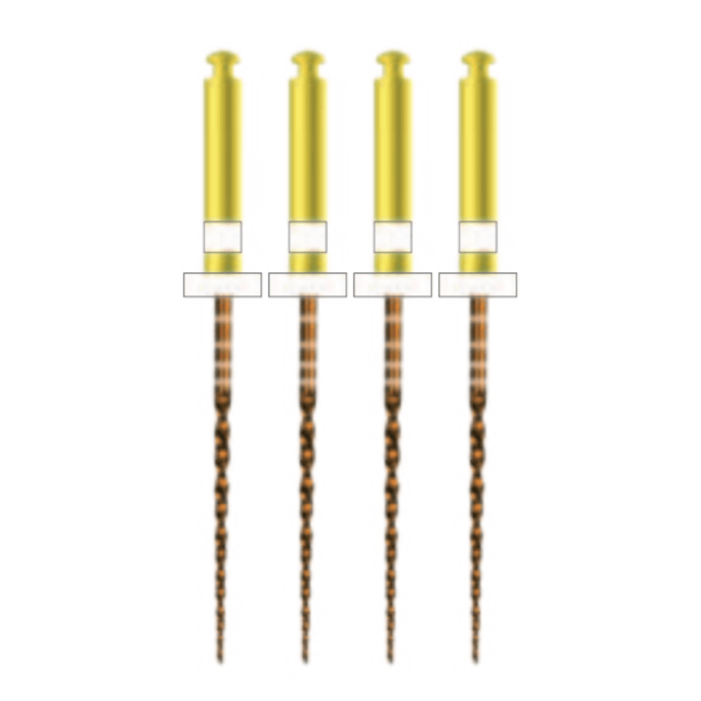 Wurzelkanalinstrumente Files Gold E8 | 4er Pack