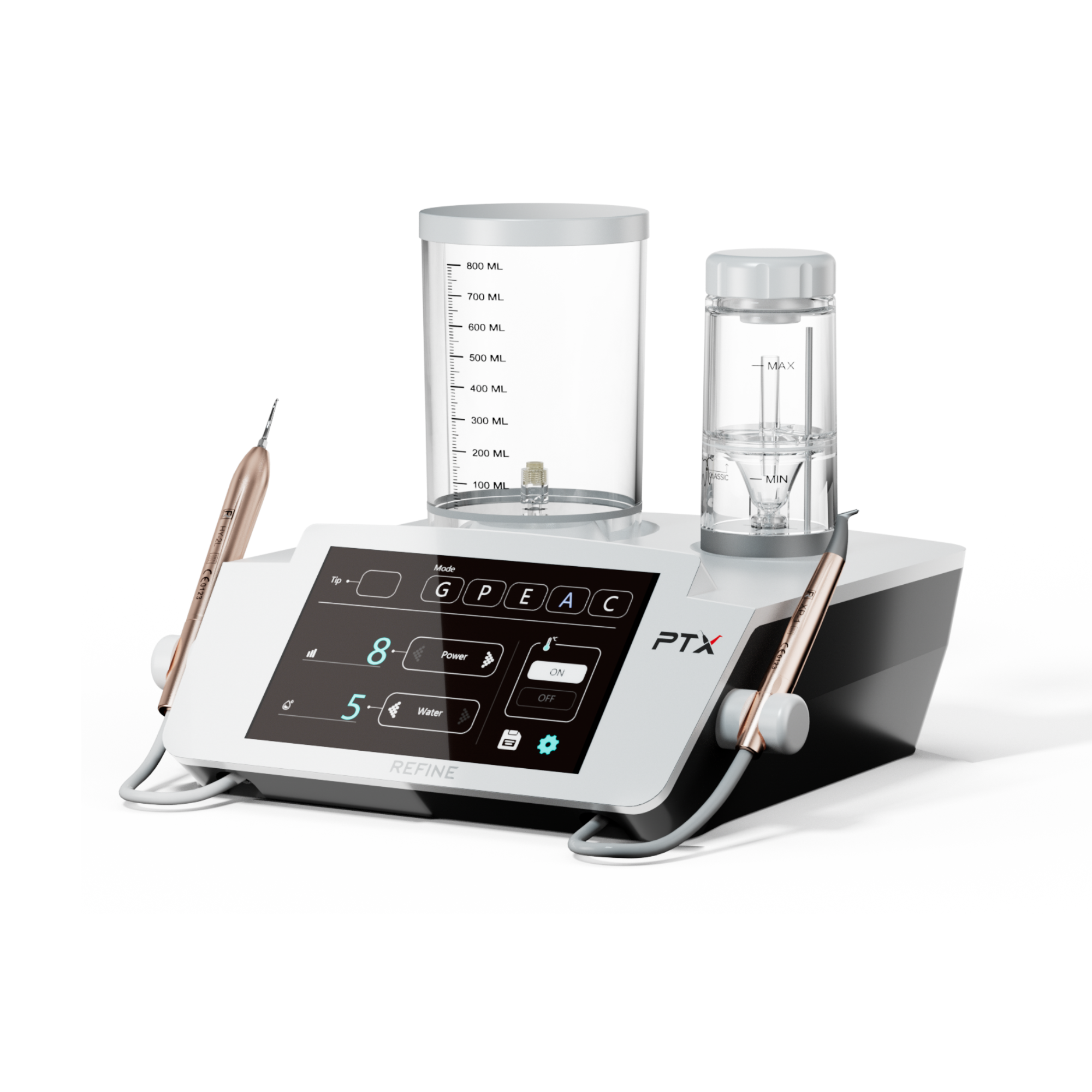 REFINE PTX | 2in1 Kombi Gerät | mit Wasserheitzung