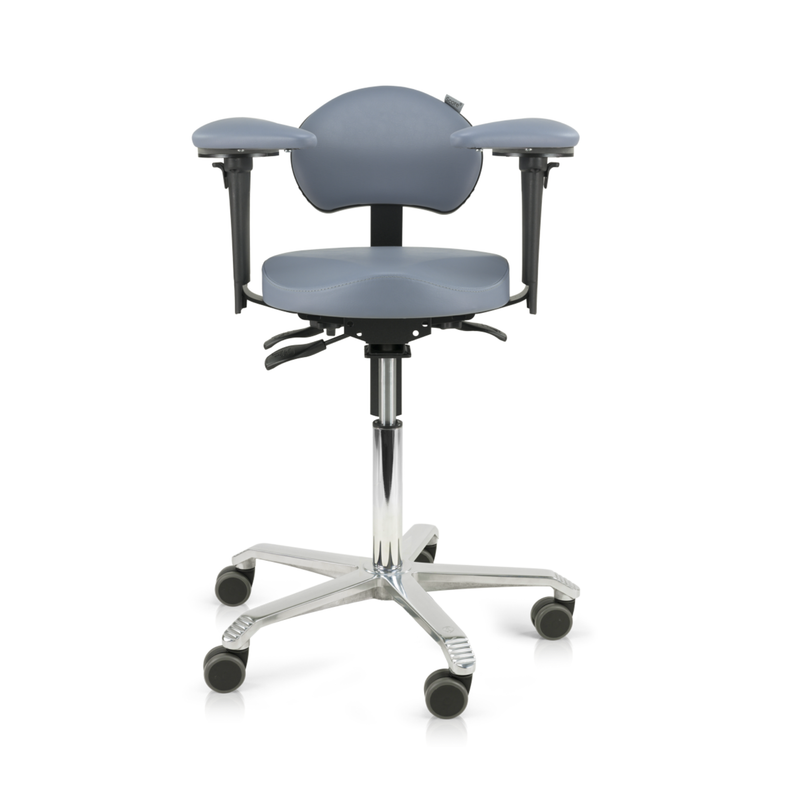 SCORE®Behandlerstuhl "Ergo Support" | Polstermaterial PUxx® | Ergoshape-Sitzfläche