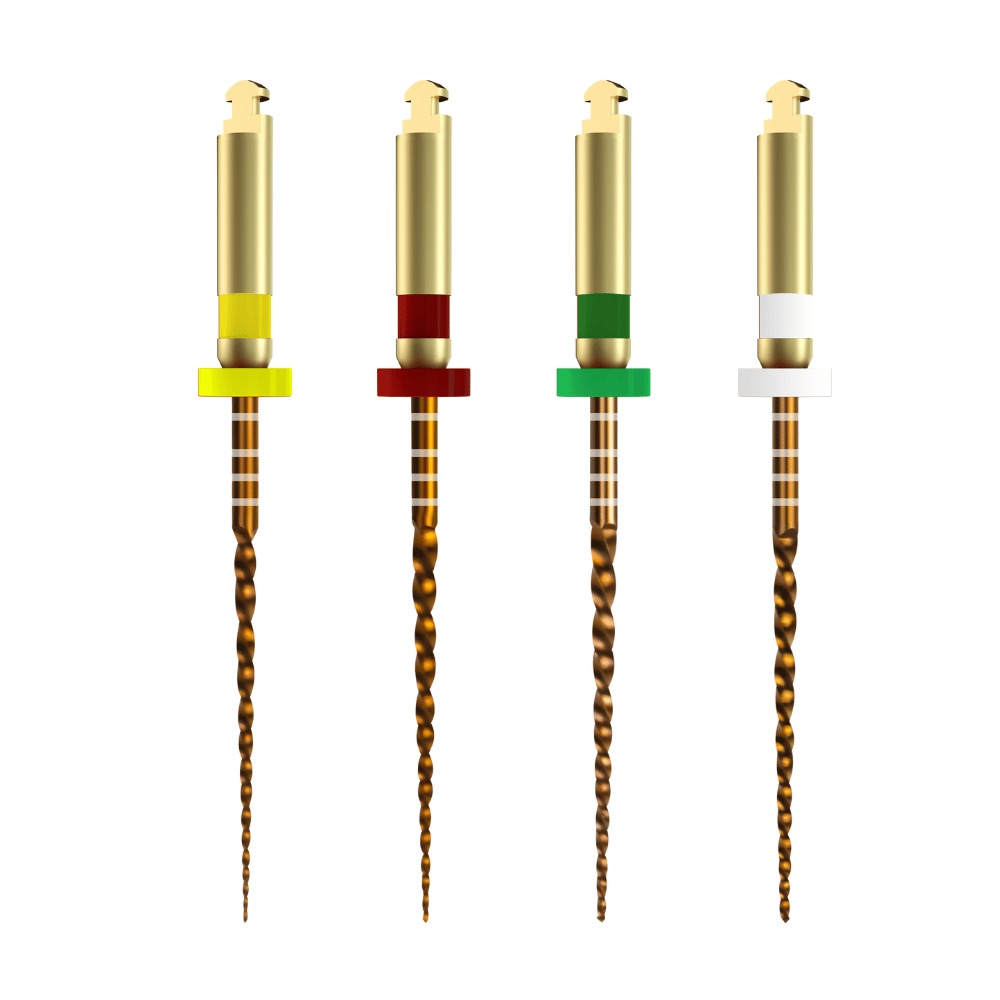 Wurzelkanalinstrumente Files Gold E8 | 4er Pack
