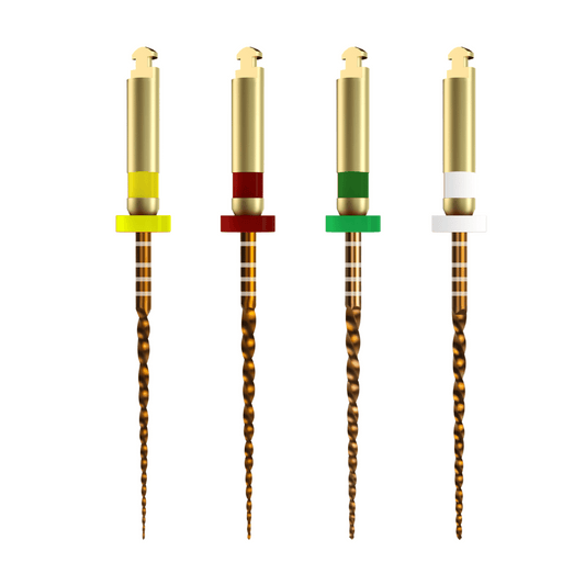 Wurzelkanalinstrumente Files Gold E8 | 4er Pack