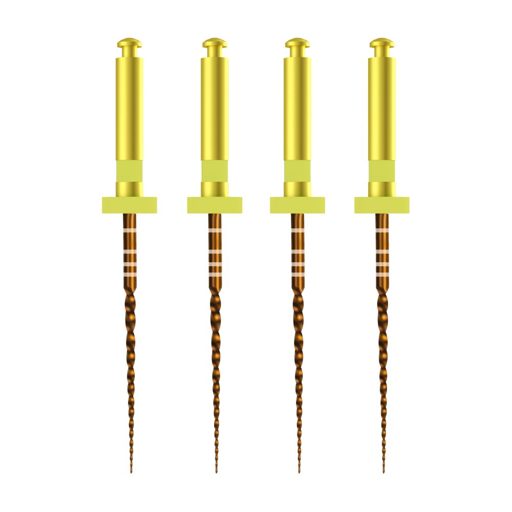 Wurzelkanalinstrumente Files Gold E8 | 4er Pack