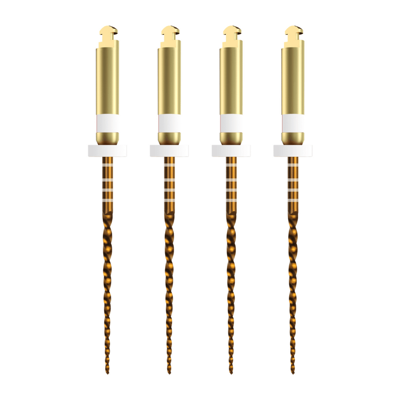 Wurzelkanalinstrumente Files Gold E8 | 4er Pack