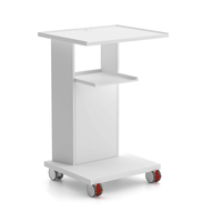 Atlas Workstation | Multifunktional für den digitalen Praxisalltag | 3-fach-Steckdosenleiste und 2 Ablagen