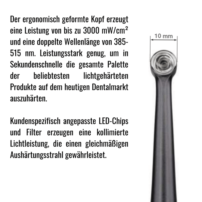 Carbolite Polymerisationslampe mit Kariesdetektor PP-C03-C_9