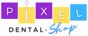 PIXEL Dental Shop Logo