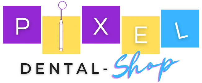 PIXEL Dental Shop Logo