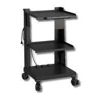 Dental Cart für Intraoral Scanner mit 3 Steckdosen