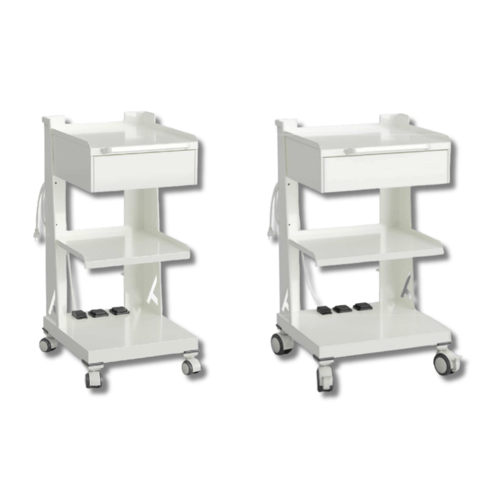 Dental Cart für Intraoral Scanner mit 3 Steckdosen