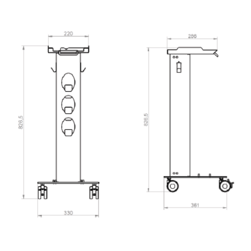 Dental Cart Woodpecker PT-A_GC960/00_3