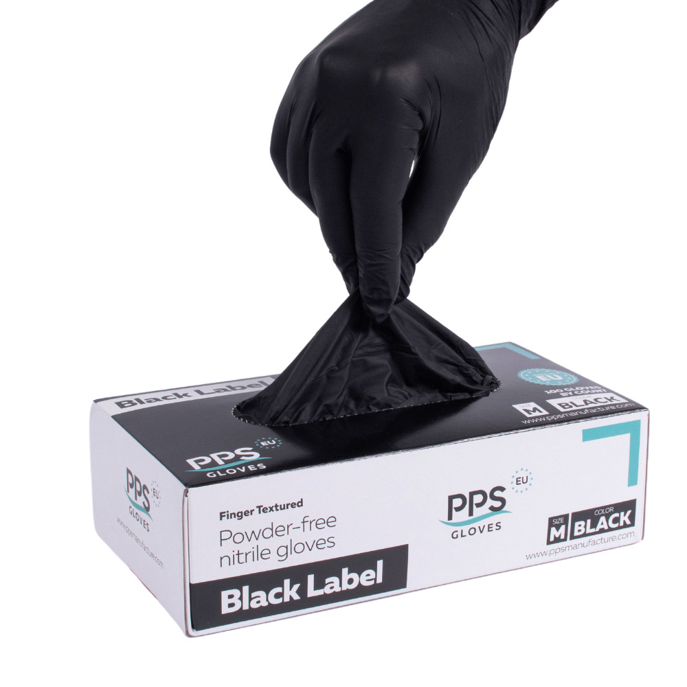 Nitril Handschuhe Einweg schwarz PPS_2