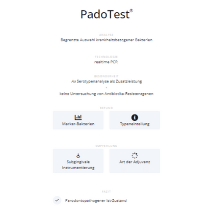 PadoTest® Parodonitis Diagnostik_2