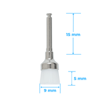 Polierbürstchen Nylonbürsten mittel