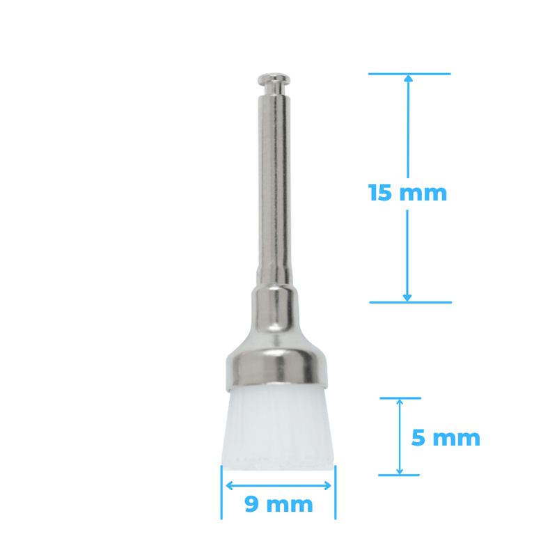 Polierbürstchen Nylonbürsten mittel