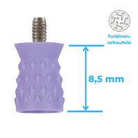Polierkelche Prophylaxe Cup Silikon Screw-In genopptf_PP-T-221LV_2