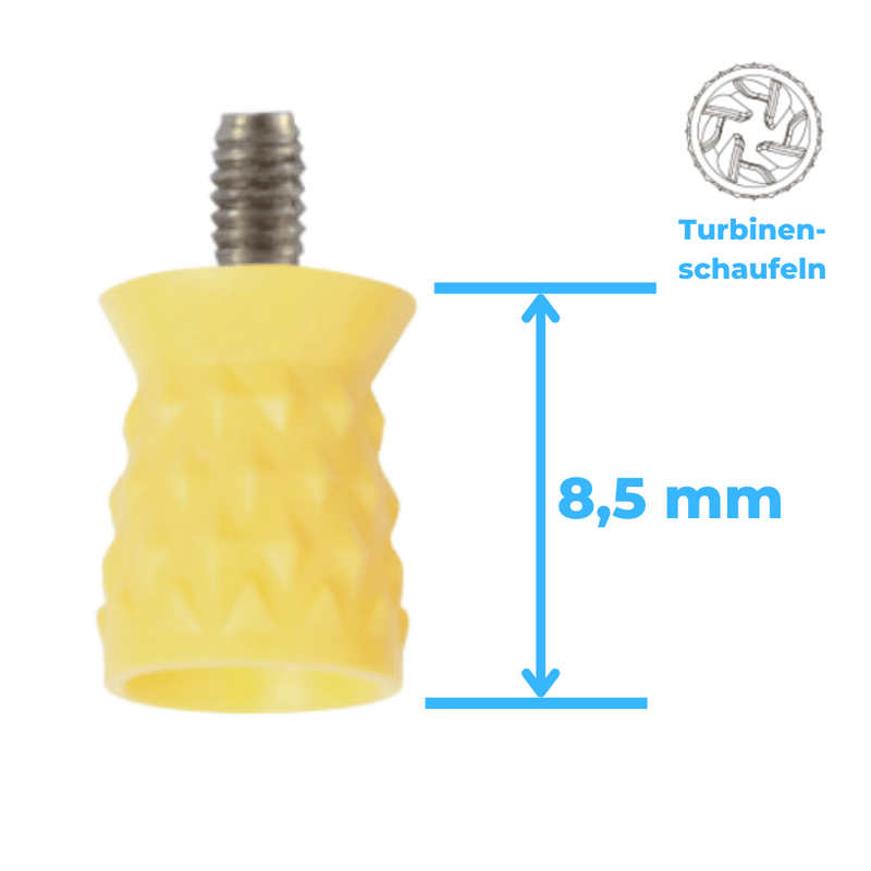Polierkelche Prophylaxe Cup Silikon Screw-In genopptf_PP-T-221YL_2